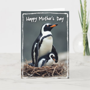 Protective Mothers Day Bird Card
