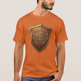 Protector and supporter dad t-shirt