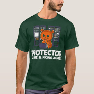 Protector of the Blinking Lights Networking T-Shirt