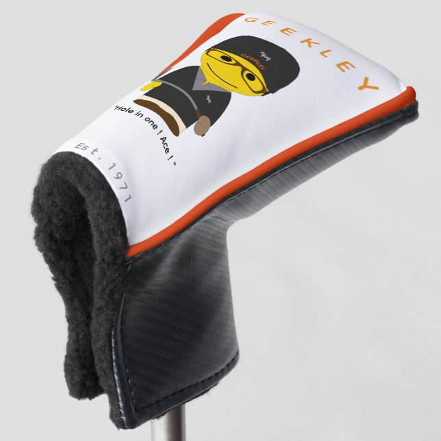 Protège putter GEEKLEY Golf Head Cover (3/4 Front)
