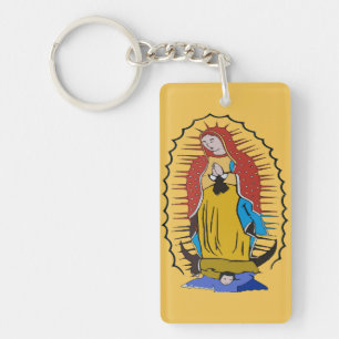 Protégenos Virgin of Guadalupe Key Ring