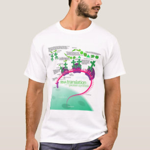 Protein Synthesis Diagram of RNA translation  T-Shirt