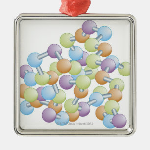 Protein Synthesis Metal Tree Decoration