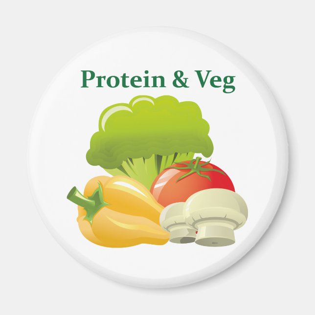 Protein & Veg Magnet (Front)