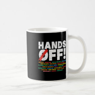 Protest Hands Off Medicare Social Security Resist  Coffee Mug