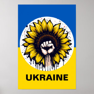 Protest Poster Support Ukraine Multi Sizes
