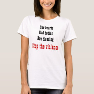 Protest violence t-shirts