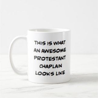 protestant chaplain, awesome coffee mug