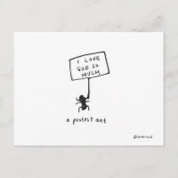 protestant postcard