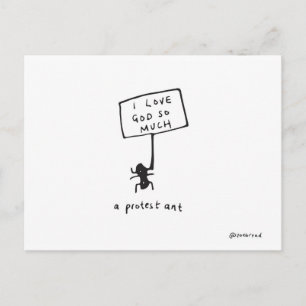 protestant postcard