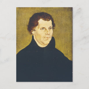 Protestant Reformist Martin Luther by L. Cranach Postcard