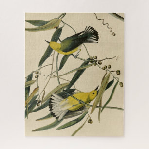 Prothonotary Warbler - Audubon's Birds of America Jigsaw Puzzle