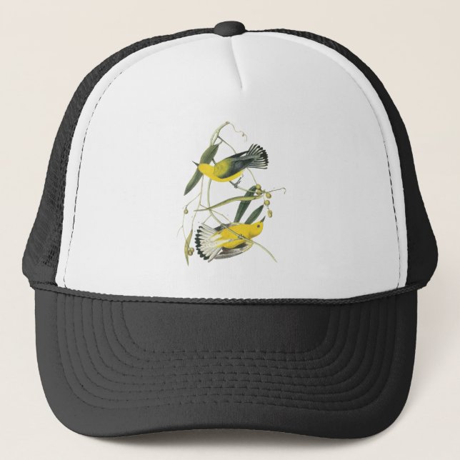 Prothonotary Warbler, John Audubon Trucker Hat (Front)
