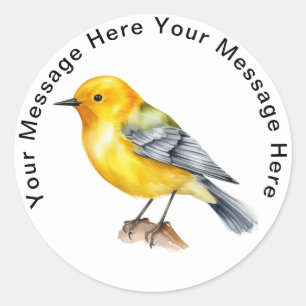 Prothonotary Warbler stickers