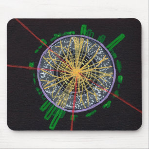 Proton Collisions at the LHC mousepad