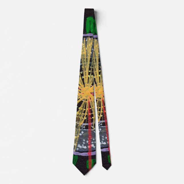 Proton Collisions at the LHC necktie (Front)