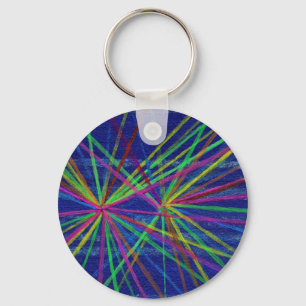 Proton Collisions Key Ring