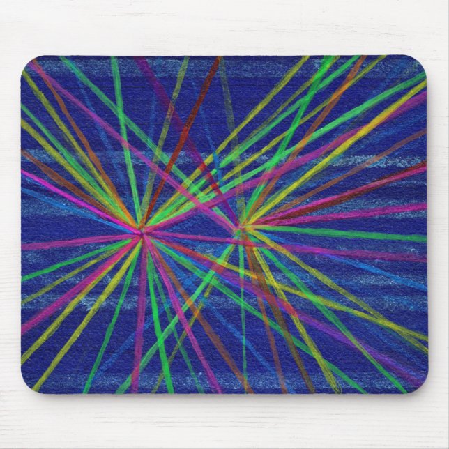 Proton Collisions Mouse Mat (Front)