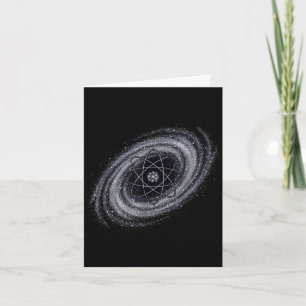 Proton galaxy astronomy lover space stargazers card