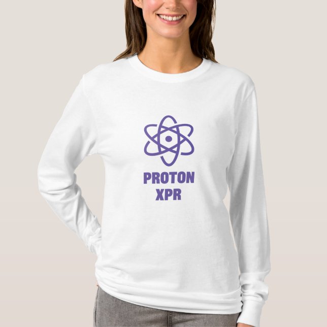 Proton XPR logo Proton Crypto logo XPR T-Shirt (Front)