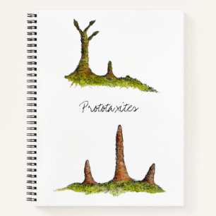 Prototaxites Spiral Notebook