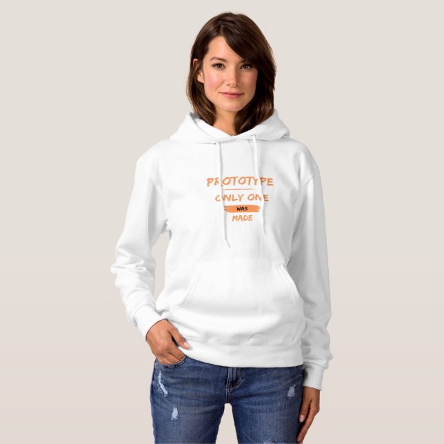 prototype, only one was made hoodie (Front Full)