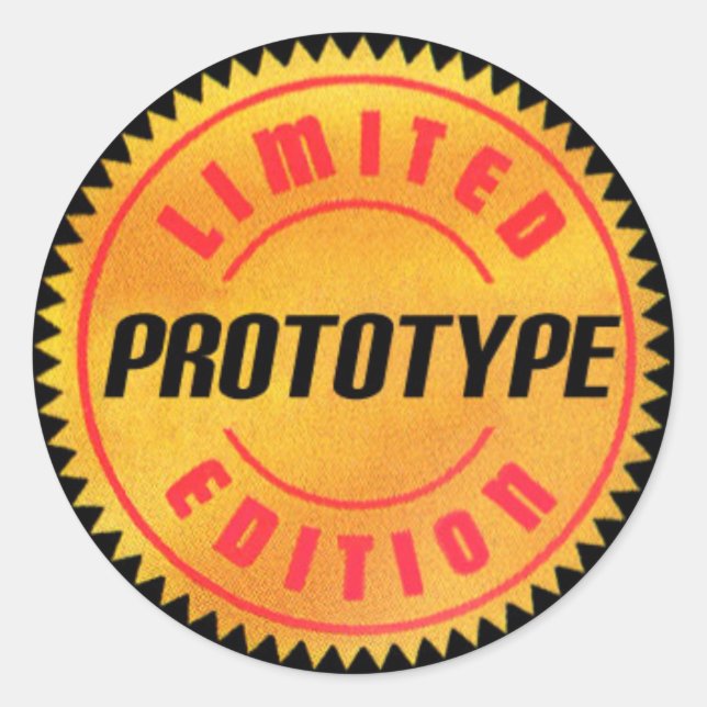 Prototype Sticker (Front)