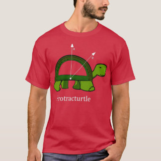 Protracturtle Funny Math Turtle T-Shirt