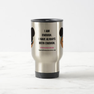 #Proud2BNaturalMe Affirmation Travel Mug