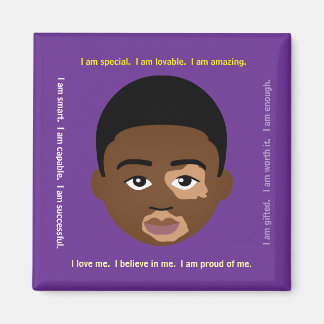 #Proud2BNaturalMe #Affirmations Locker Magnet