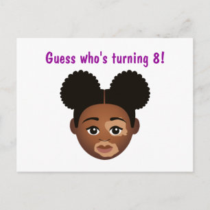 #Proud2BNaturalMe Choose-My-Complexion Birthday Postcard