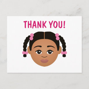 #Proud2BNaturalMe Choose-My-Complexion Thank You Postcard