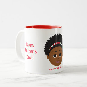 #Proud2BNaturalMe Gifts for #Mum Two-Tone Coffee Mug