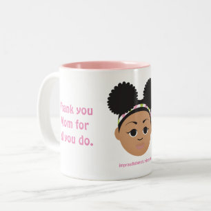 #Proud2BNaturalMe Gifts for #Mum Two-Tone Coffee Mug