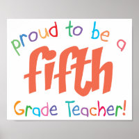 Proud 5th Grade Teacher