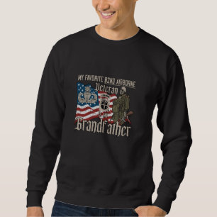 Proud 82nd Airborne Division Veteran Is My Grandfa Sweatshirt
