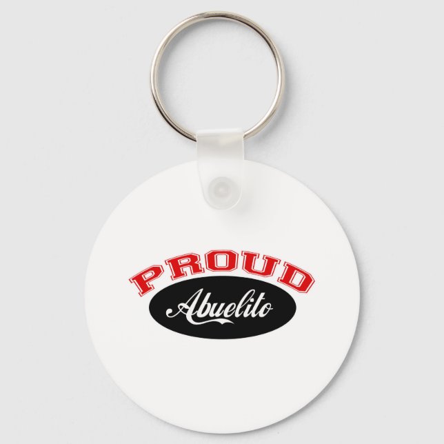 Proud Abuelito Key Ring (Front)