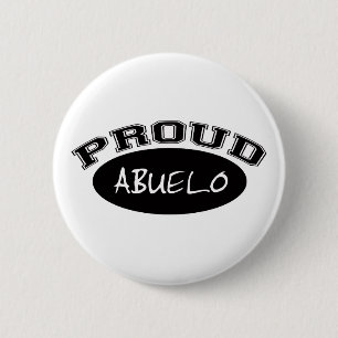 Proud Abuelo (Black) 6 Cm Round Badge