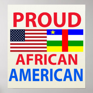 Proud African American Poster