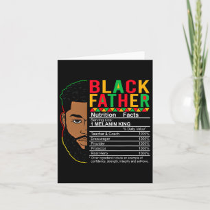 Proud African Dad Black Father Juneteenth Father's Card