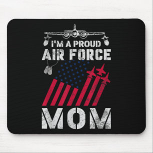 Proud Air Force Mum Military Us Air Force Family M Mouse Mat