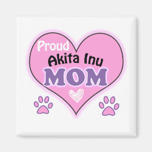 Proud Akita Inu  mum Magnet