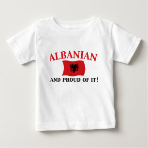 Proud Albanian Baby T-Shirt