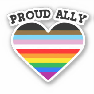 Proud Ally / Progress Pride Sticker