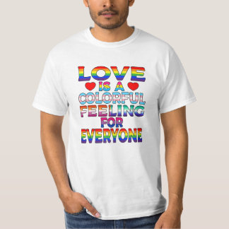 Proud Ally Rainbow Flag Gay T-Shirt