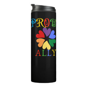 Proud Ally  Thermal Tumbler