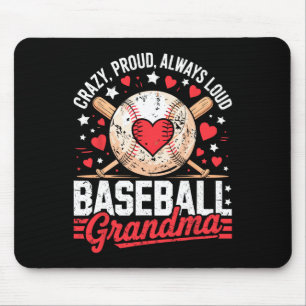 Proud Always Loud Grandma Bysebyll Grandma Mother' Mouse Mat