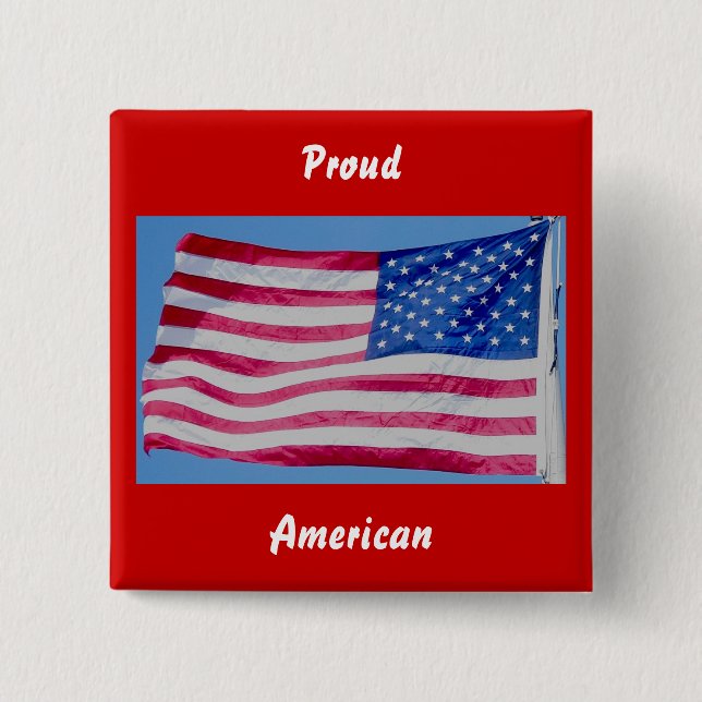 Proud American Button (Front)