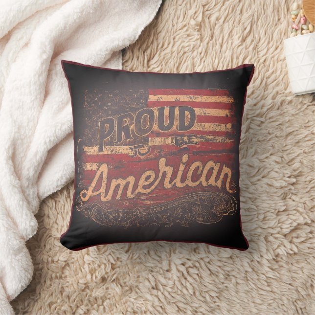 "Proud American Cushion (Blanket)