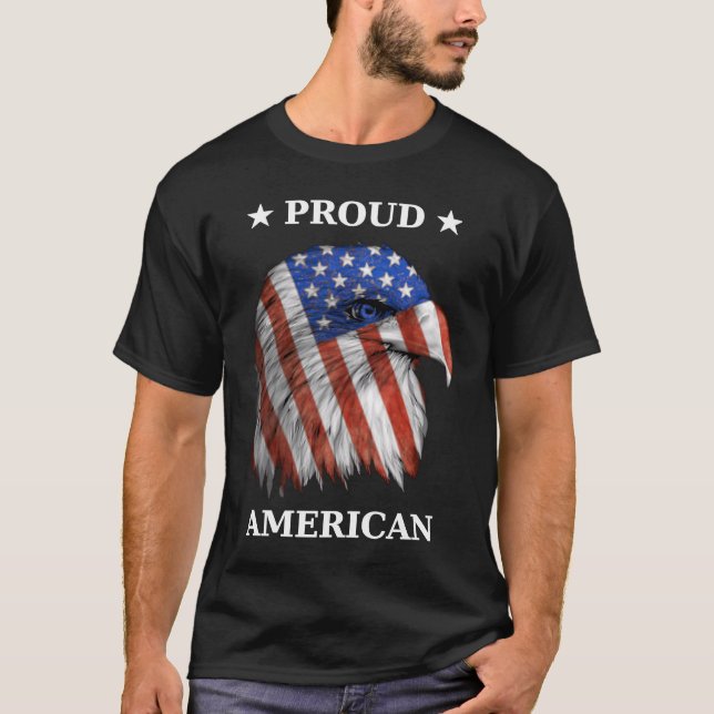 Proud American Eagle T-Shirt (Front)